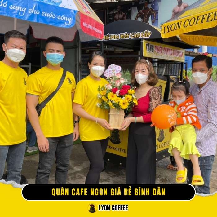 Cafe pha máy mang đi Tân Uyên