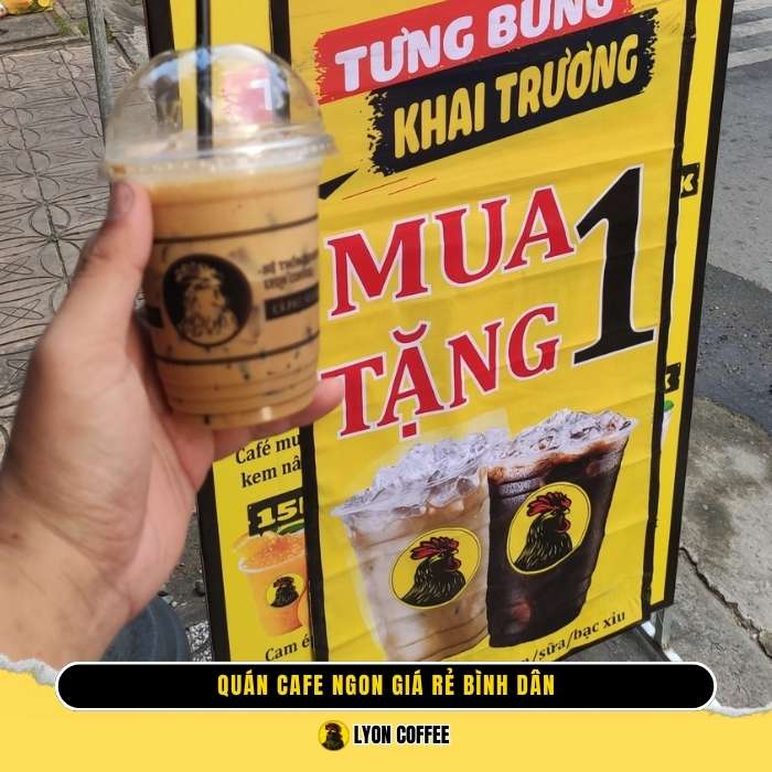 Cafe take away mang về Dầu Tiếng