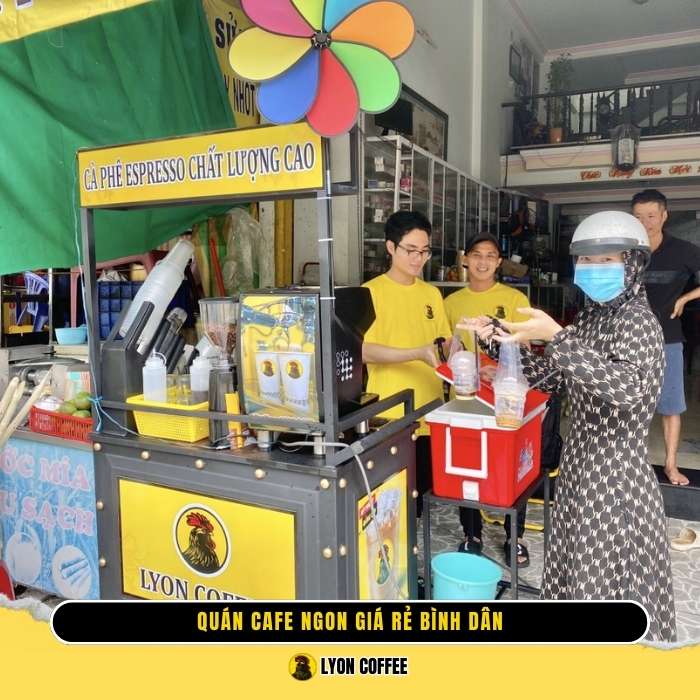 Cafe pha phin, pha máy nguyên chất Phú Giáo