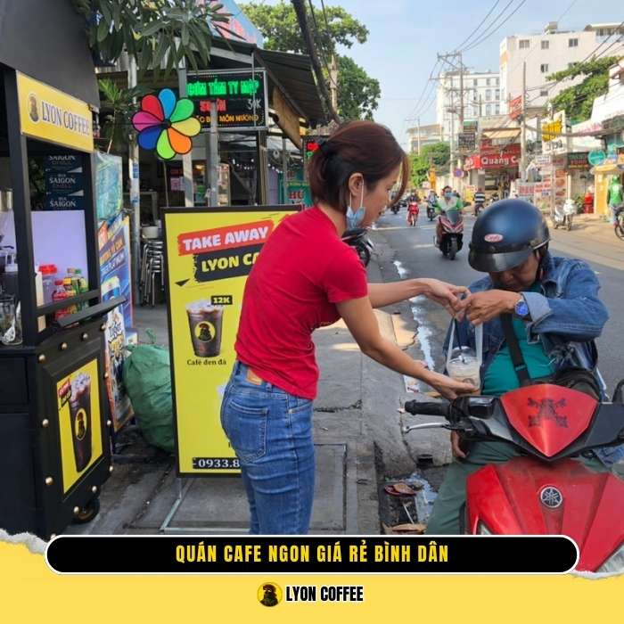 Cafe take away mang về Lái Thiêu Bình Dương