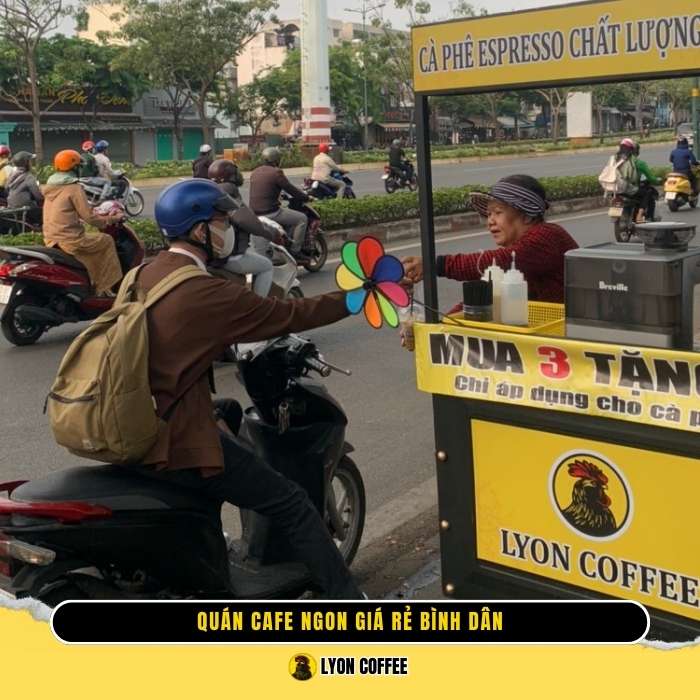 Cafe pha phin, pha máy nguyên chất Tân Uyên Bình Dương