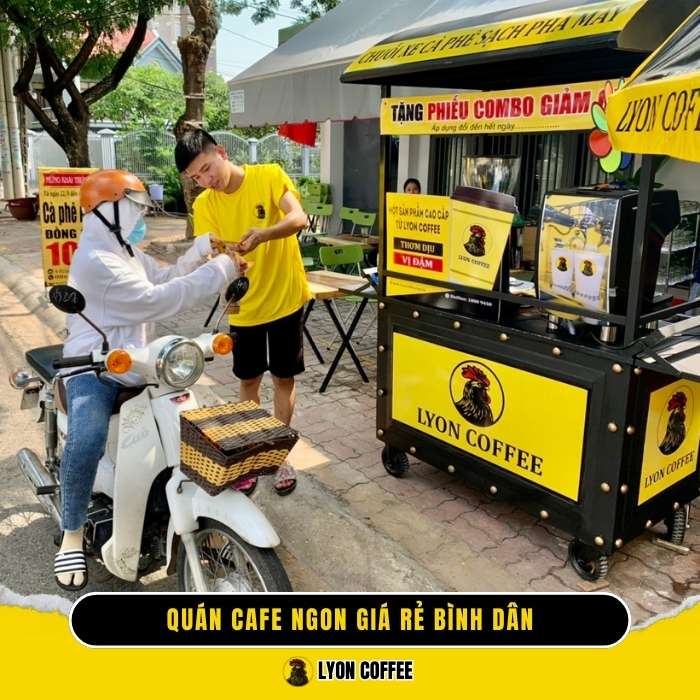 Cafe rang xay nguyên chất pha phin, pha máy ngon giá rẻ ở Bình Phước