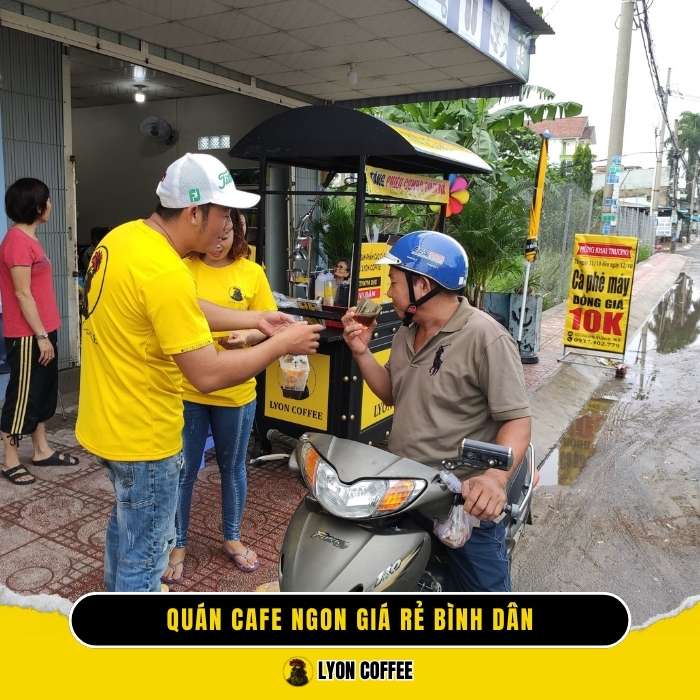 Cafe rang xay nguyên chất pha phin, pha máy ngon giá rẻ ở Bình Phước