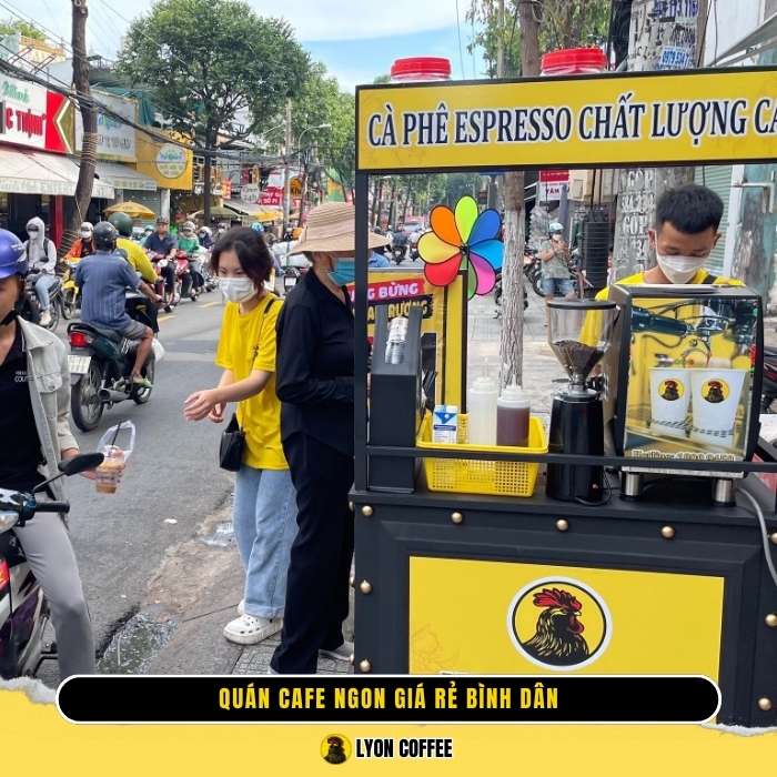 Cafe rang xay Nguyễn Xuân Ôn