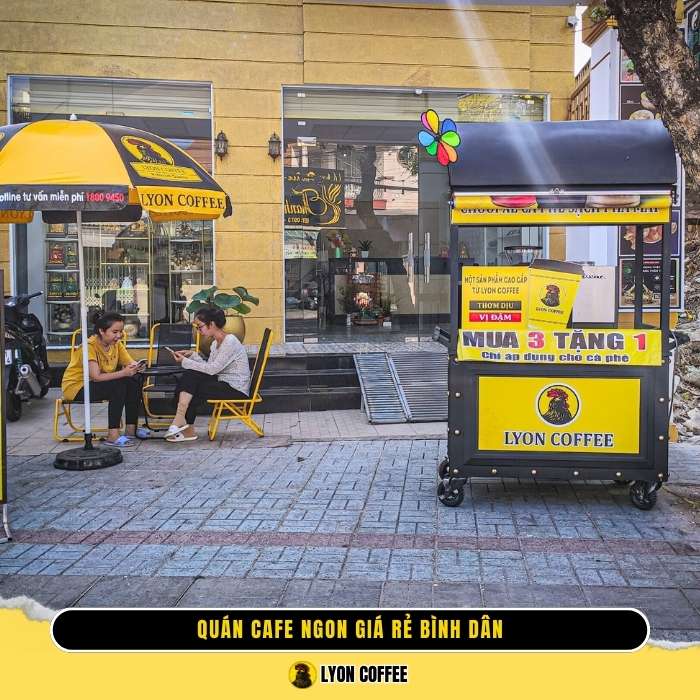 Cafe pha phin Nguyễn Xí