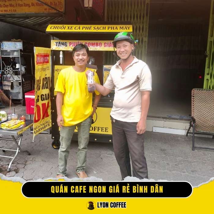 Cafe take away mang về Phan Thiết