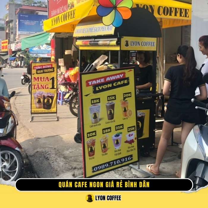 Cafe rang xay nguyên chất pha phin, pha máy ngon giá rẻ ở Cao Bằng