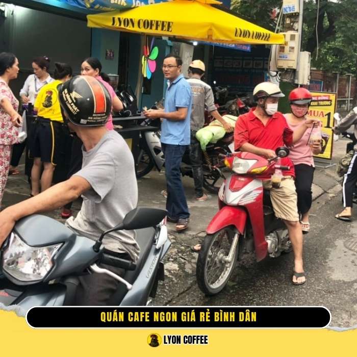 Cafe hạt rang xay Thị Trấn