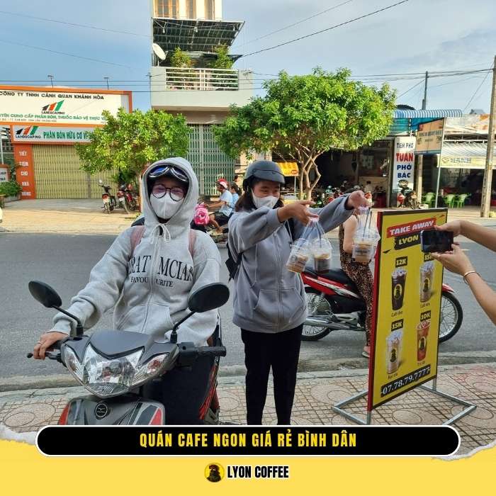 Cafe take away mang về Buôn Ma Thuột