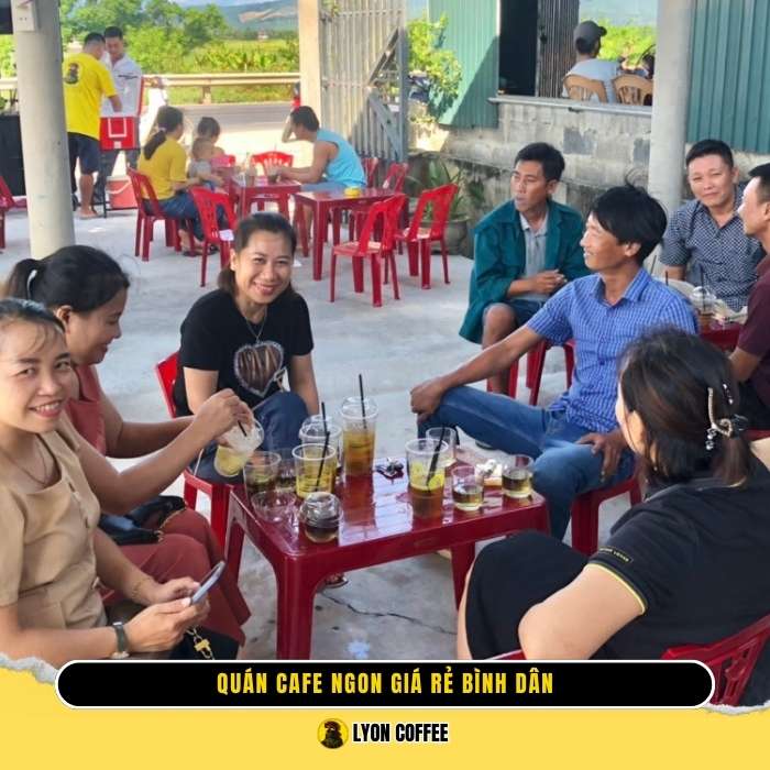 Cafe rang xay nguyên chất pha phin, pha máy ngon giá rẻ ở Điện Biên