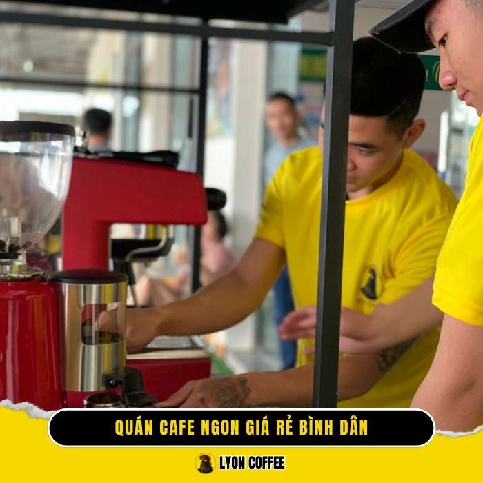 Cafe rang xay nguyên chất pha phin, pha máy ngon giá rẻ ở Điện Biên