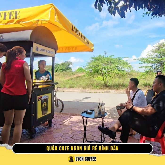 Cafe pha máy mang đi Xuân Lộc