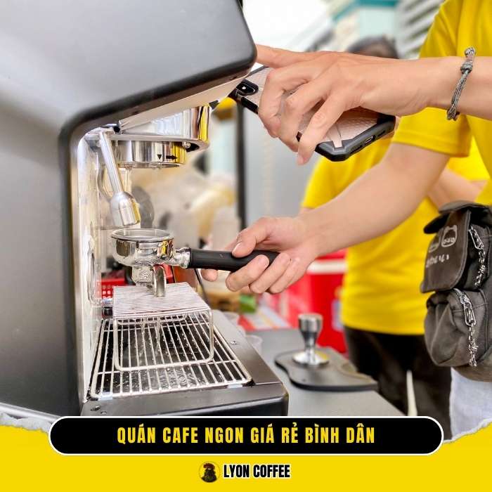 Cafe rang xay nguyên chất pha phin, pha máy ngon giá rẻ ở Hà Nội