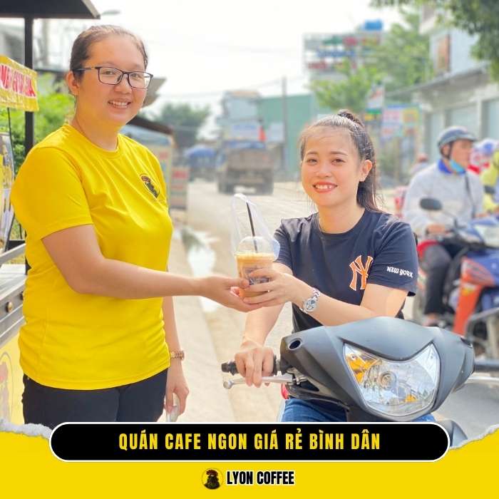 Cafe take away mang về Tân An