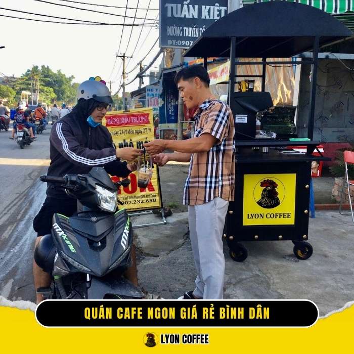 Cafe hạt pha máy Espresso Tân An