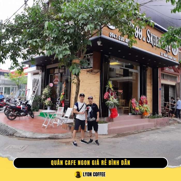 Cafe hạt rang xay Skull ở Nam Định