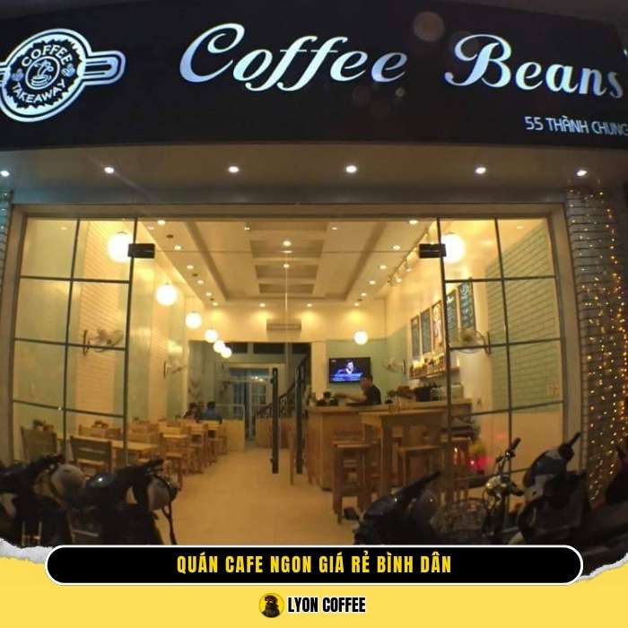 Cafe take away mang về Coffee Bean