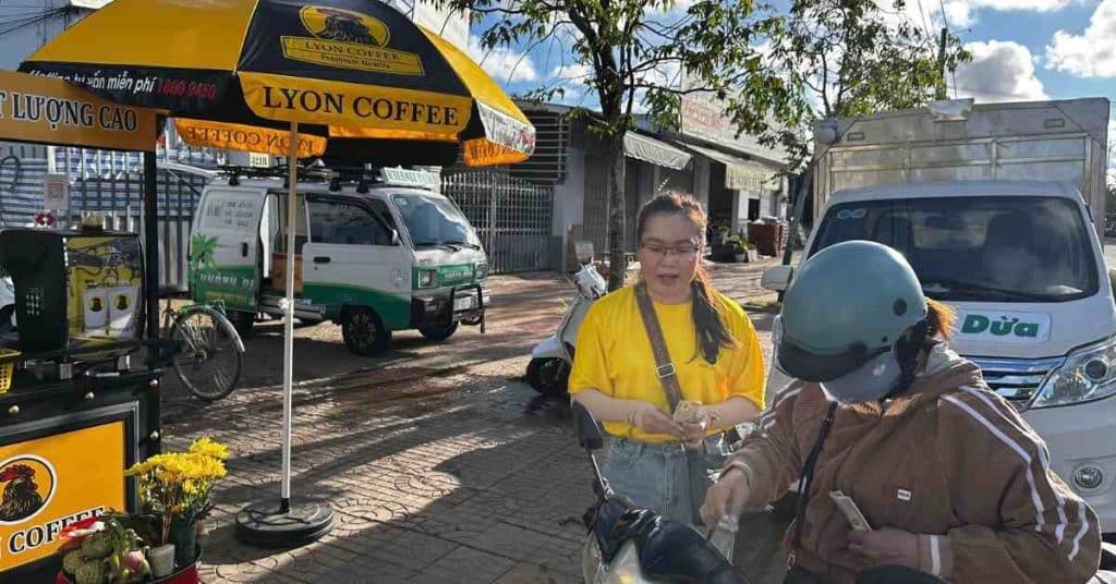 Cà phê nguyên chất pha phin pha máy tại Đắk Lắk