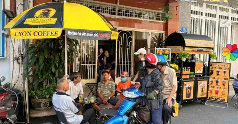 Cà phê nguyên chất pha phin pha máy tại Hậu Giang