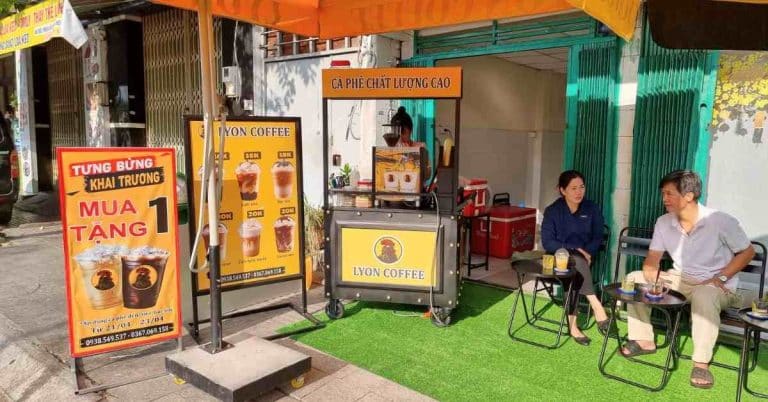 Cà phê nguyên chất pha phin pha máy tại Kiên Giang