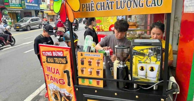 Cà phê nguyên chất pha phin pha máy tại Lai Châu