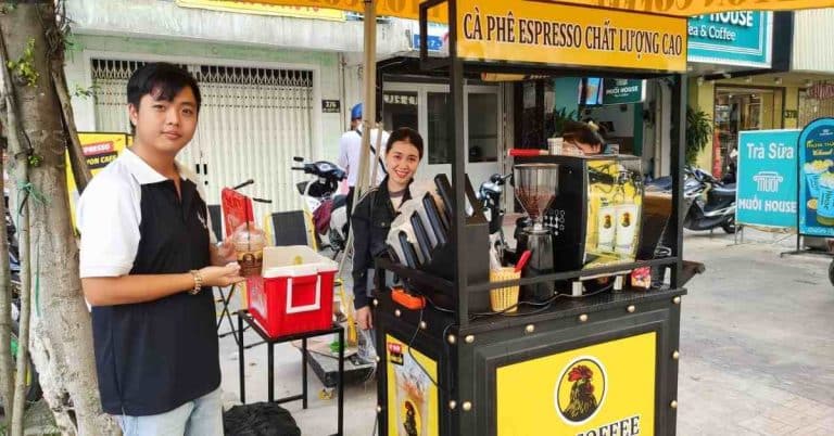 Cà phê nguyên chất pha phin pha máy tại Nghệ An