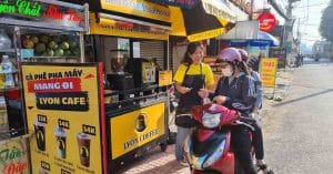 Cà phê nguyên chất pha phin pha máy tại Trà Vinh