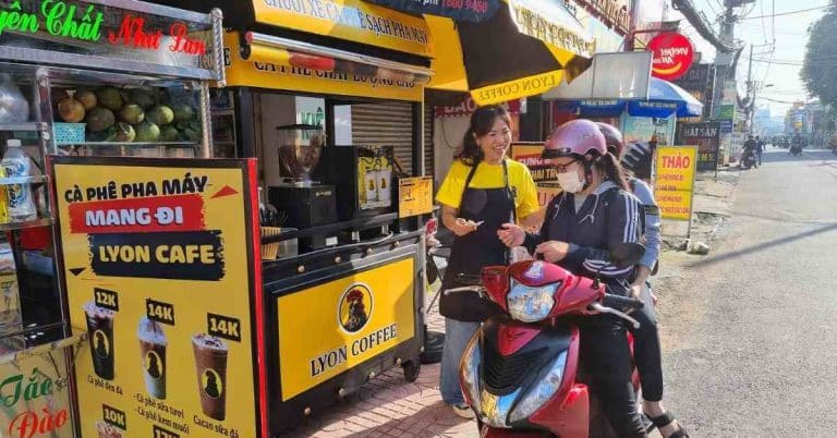 Cà phê nguyên chất pha phin pha máy tại Trà Vinh