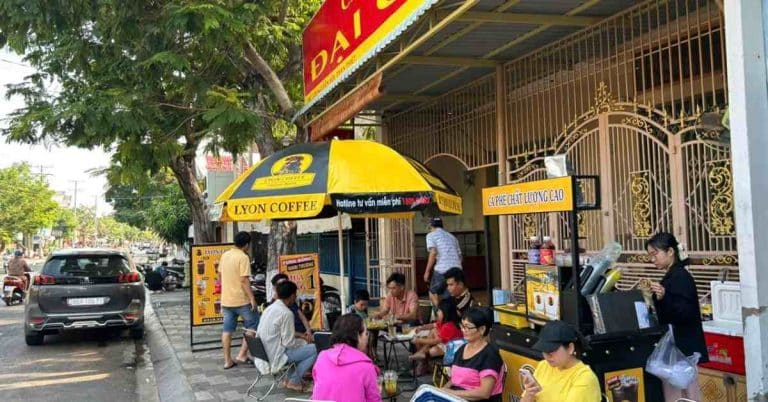 Cà phê nguyên chất pha phin pha máy tại Vĩnh Long