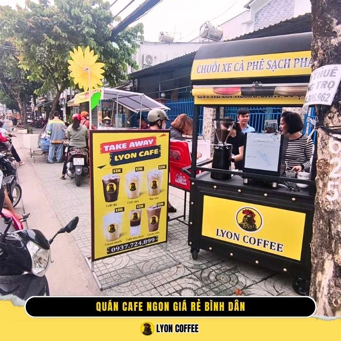 Cafe rang xay nguyên chất pha phin, pha máy ngon giá rẻ ở Phú Nhuận