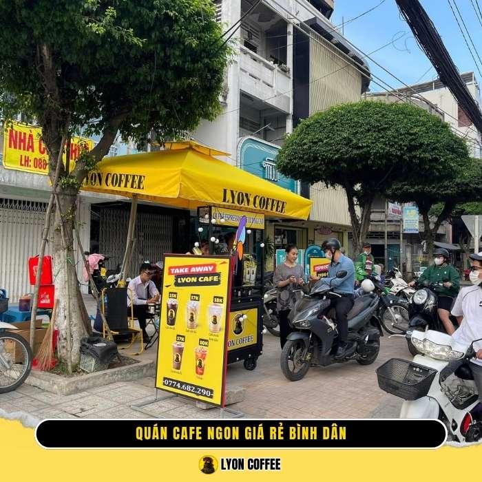 Cafe pha máy mang đi Hiệp Thành