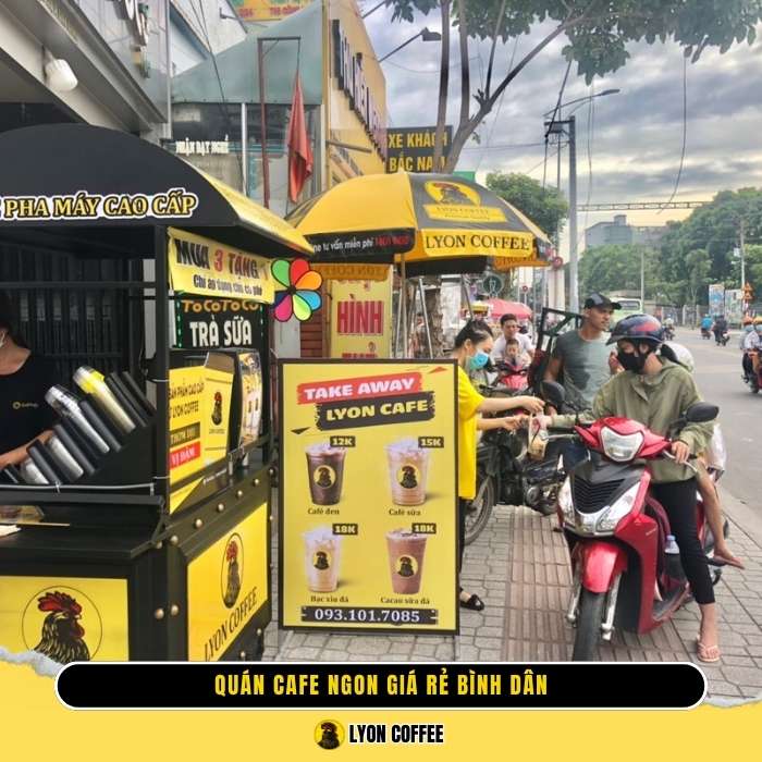 Cafe rang xay nguyên chất pha phin, pha máy ngon giá rẻ ở quận 12