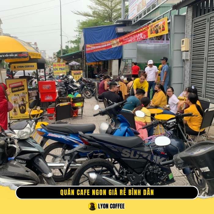 Cafe rang xay nguyên chất pha phin, pha máy ngon giá rẻ ở quận 12