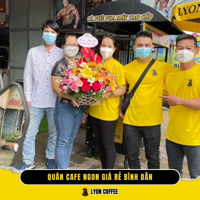 Cafe take away mang về Tân Kiểng