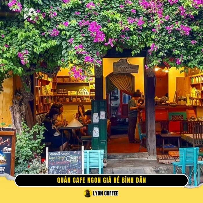 Cafe rang xay nguyên chất Hội An