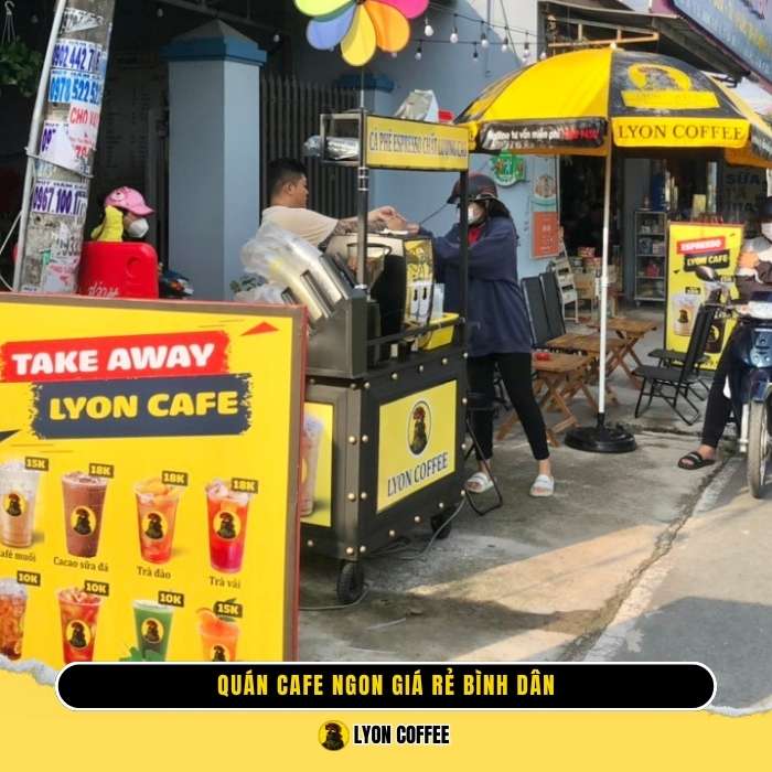 Cafe rang xay nguyên chất Lê Hồng Phong