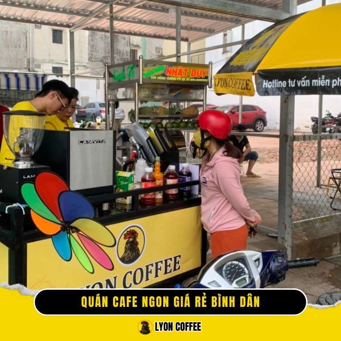 Cafe rang xay nguyên chất pha phin, pha máy ngon giá rẻ ở Quảng Ngãi