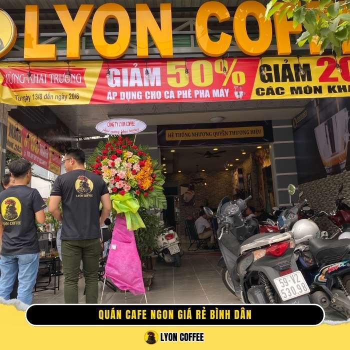 Cafe rang xay nguyên chất pha phin, pha máy ngon giá rẻ ở Tân Phú