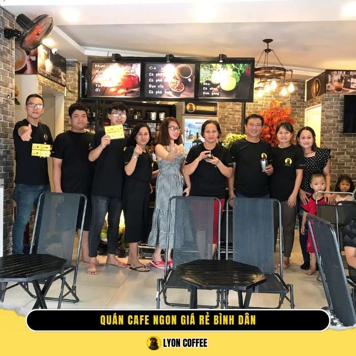 Cafe pha máy mang về Lê Trọng Tấn