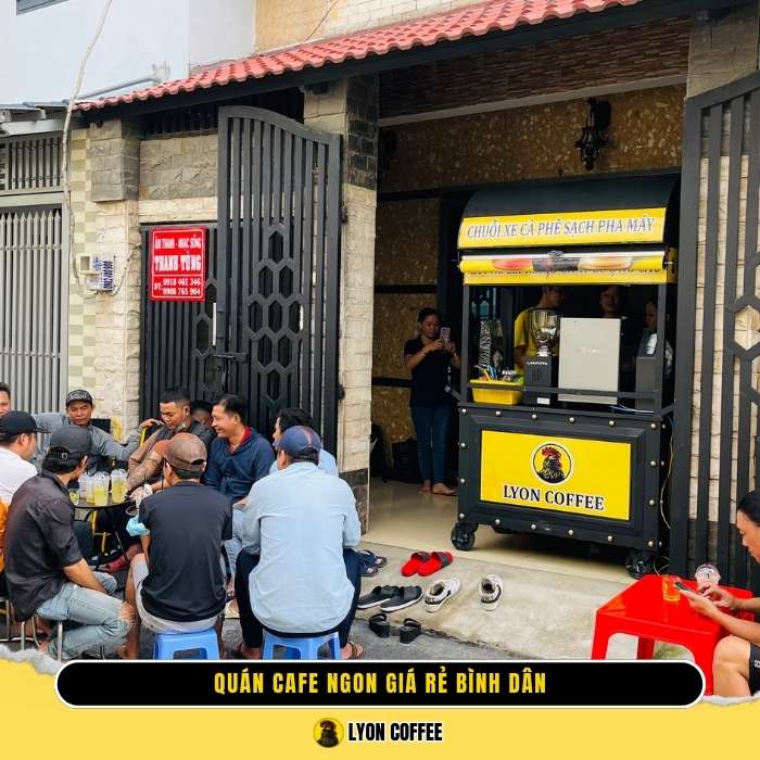 Cafe pha phin Diệp Minh Châu