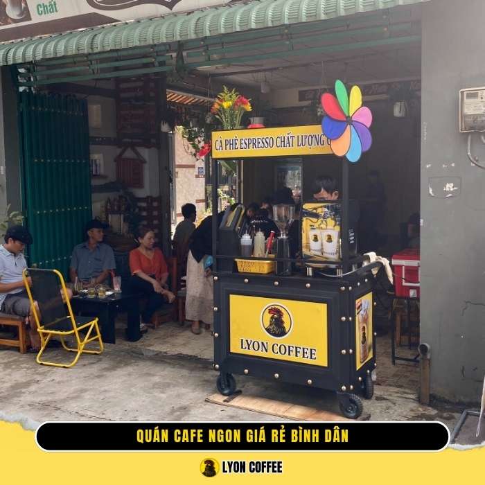 Cafe pha máy Trần Hưng Đạo - Top quán cà phê ngon giá rẻ ở Tân Phú