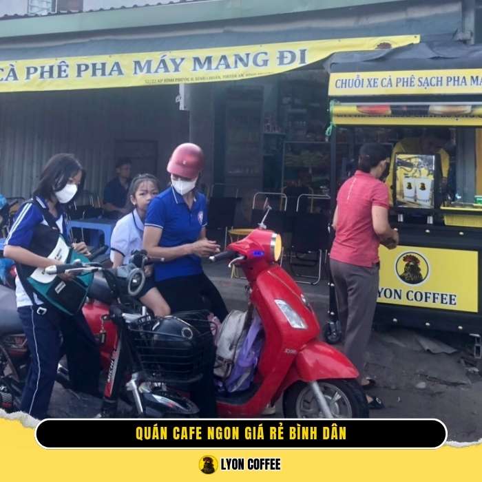 Cafe pha máy mang đi Lê Đình Thám - Top quán cà phê ngon giá rẻ ở Tân Phú