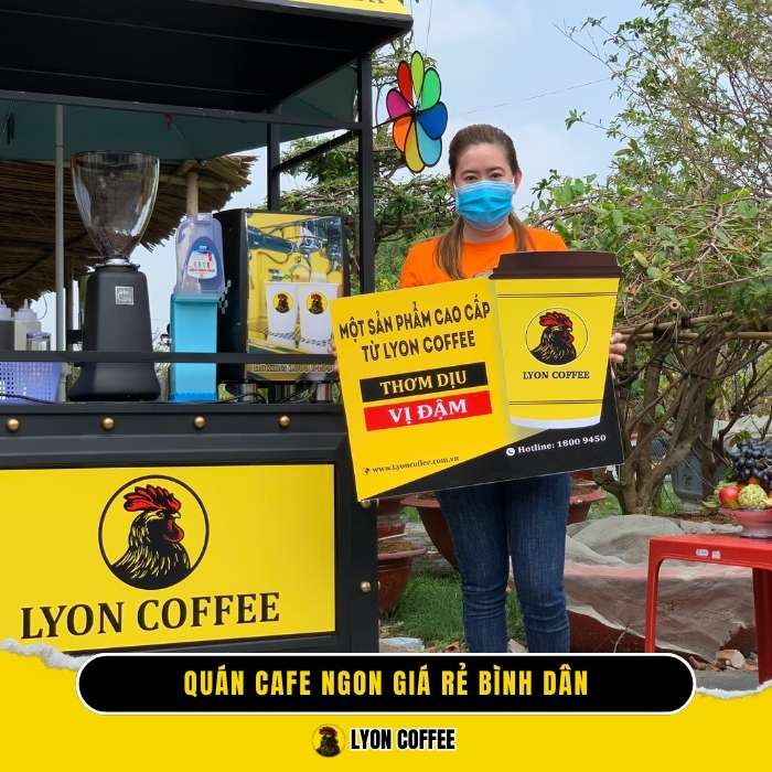 Cafe rang xay nguyên chất Mỏ Công