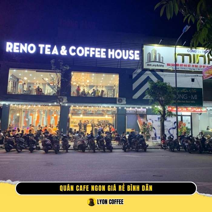 Cafe rang xay nguyên chất Reno