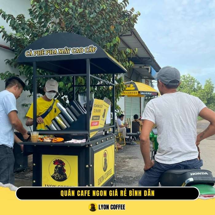 Cafe pha máy mang đi Hiệp Bình Chánh