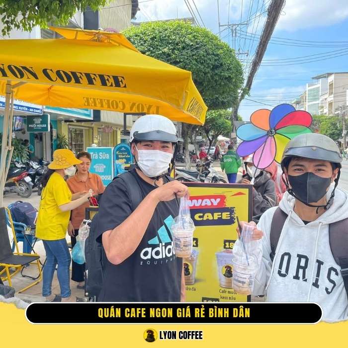 Cafe take away mang về Hiệp Bình Phước