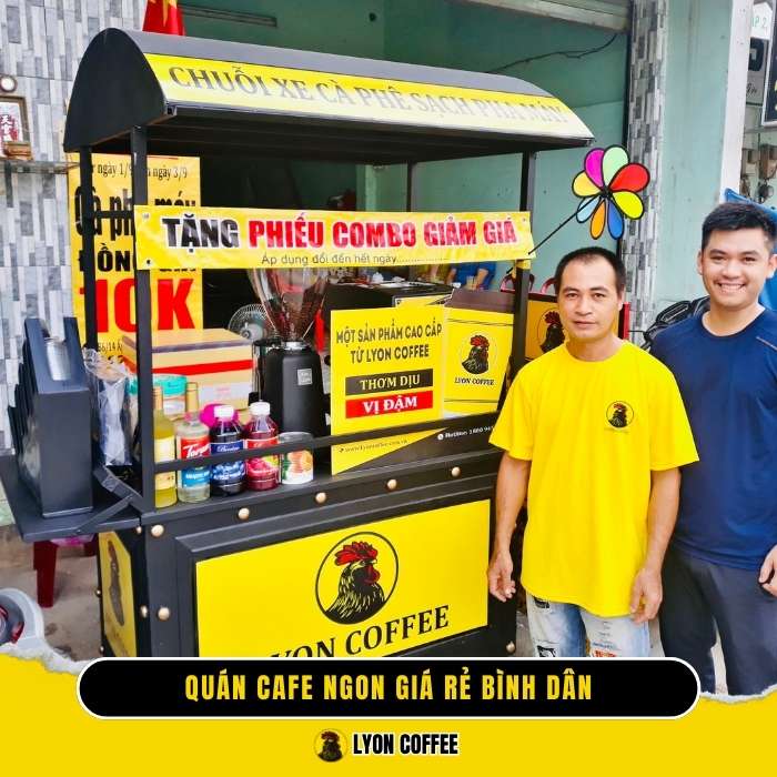 Cafe rang xay nguyên chất pha phin, pha máy ngon giá rẻ ở Tiền Giang