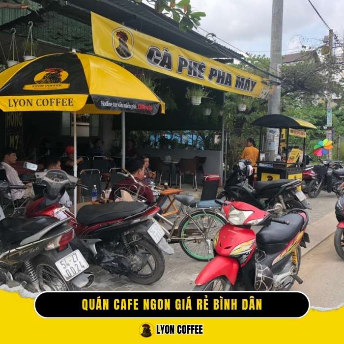 Cafe rang xay nguyên chất pha phin, pha máy ngon giá rẻ ở Tiền Giang