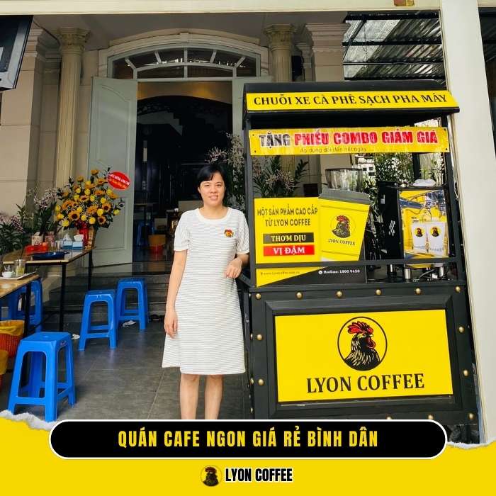 Cafe pha phin nguyên chất Cai Lậy