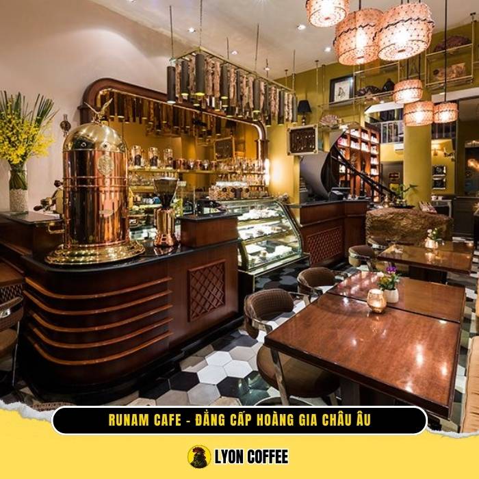 Khám phá không gian đẳng cấp tại quán Cafe Runam Bistro Đồng Khởi Quận 1